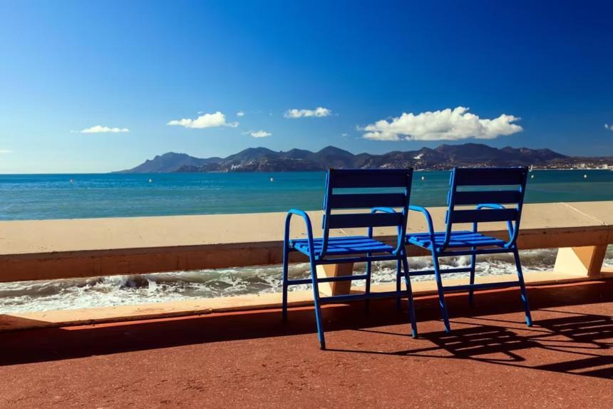 Hotel La Batisse En Blanc Golfe-Juan Exteriér fotografie